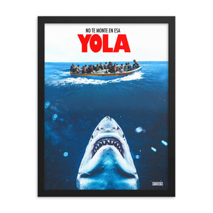 YOLA Dominican 18x24 Framed poster