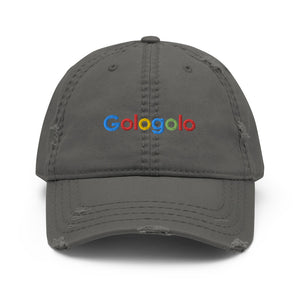 GOLOGOLO Distressed Dominican Dad Hat