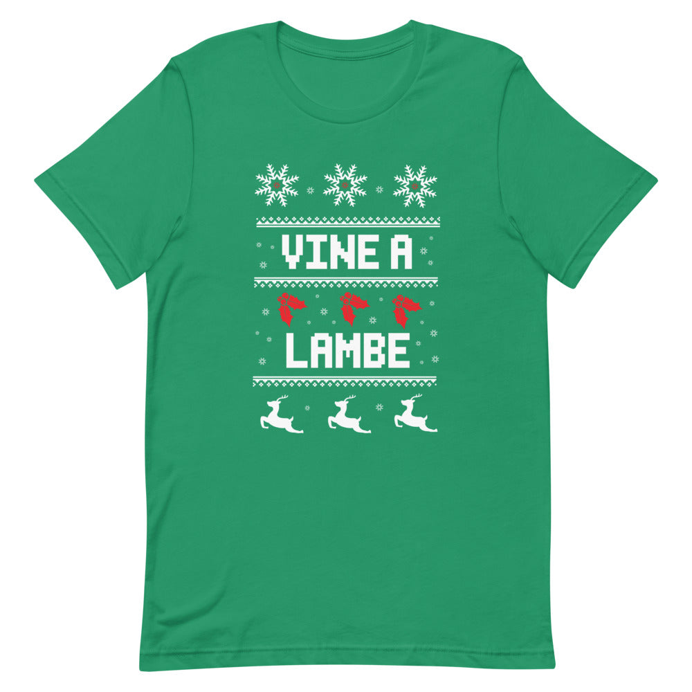 VINE A LAMBE Dominican Christmas T-shirt