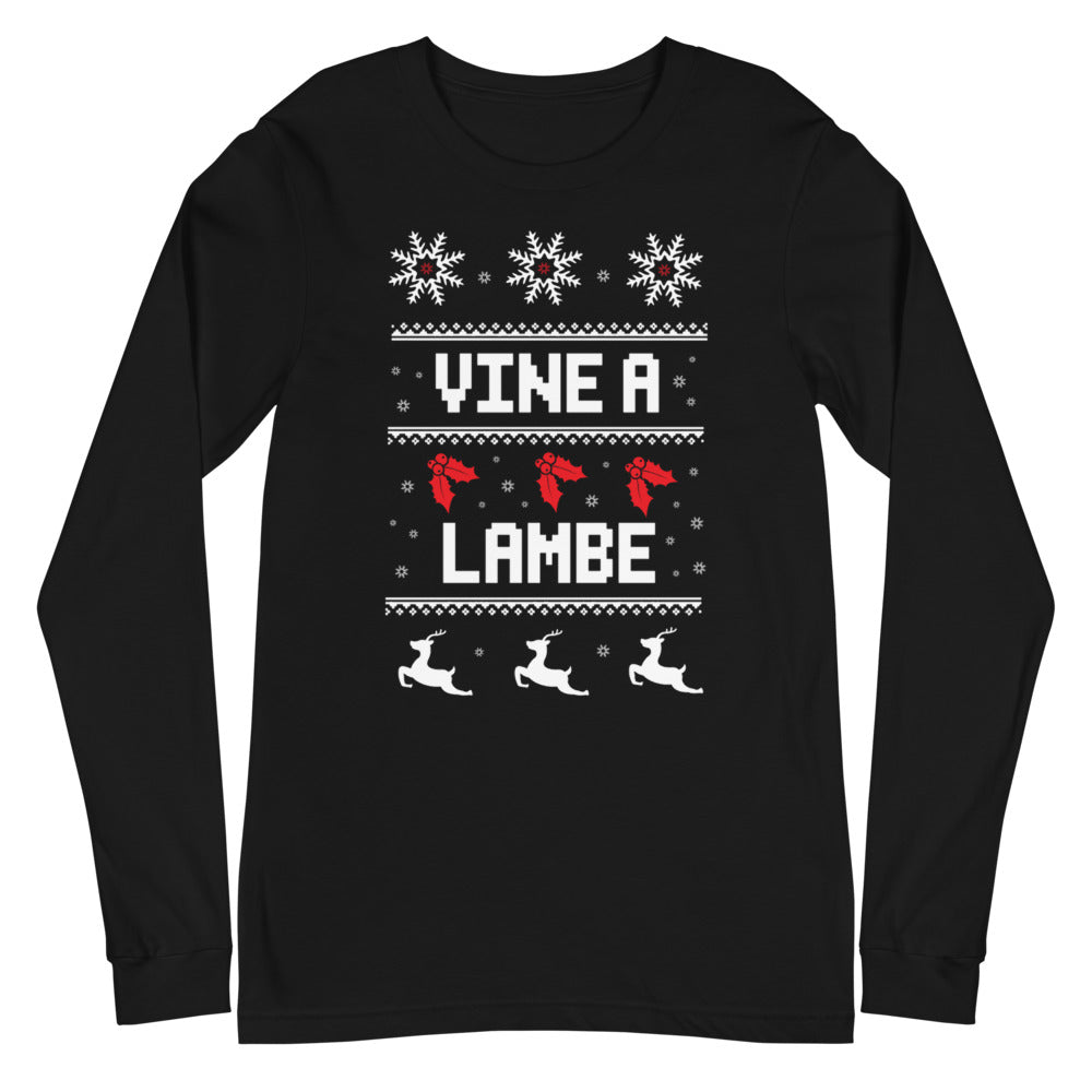VINE A LAMBE  Christmas  Long Sleeve T-shirt
